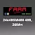 Тяговая батарея FAAM 24х4BSM480 48В, 260Ач для электропогрузчика Komatsu FB15RL-12
