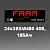 Тяговая батарея FAAM 24х3BSM480 48В, 195Ач для электрического тягача Toyota 4CBTYK4 Roll-out Type