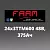 Тяговая батарея FAAM 24х3ТТМ600 48В, 375Ач для электропогрузчика Nichiyu FBT13P