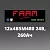 Тяговый аккумулятор FAAM 12х4BSM480 24В, 260Ач для транспортировщика паллет BT SWE140 c RollerBad