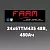 Тяговый аккумулятор FAAM 24х6ТТМ435 48В, 480Ач для электропогрузчика Toyota 7FB20