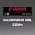 Тяговый аккумулятор FAAM 24х3BSM540 48В, 225Ач для ричтрака Komatsu FB10RL-12