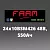 Тяговая батарея FAAM 24х10BSM426 48В, 550Ач для электропогрузчика Nichiyu FB25